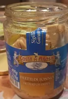 Filetto di tonno lavorato a mano in olio di oliva