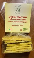 Sfoglia croccante alla curcuma e pepe