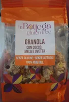 Granola con cocco mela e uvetta