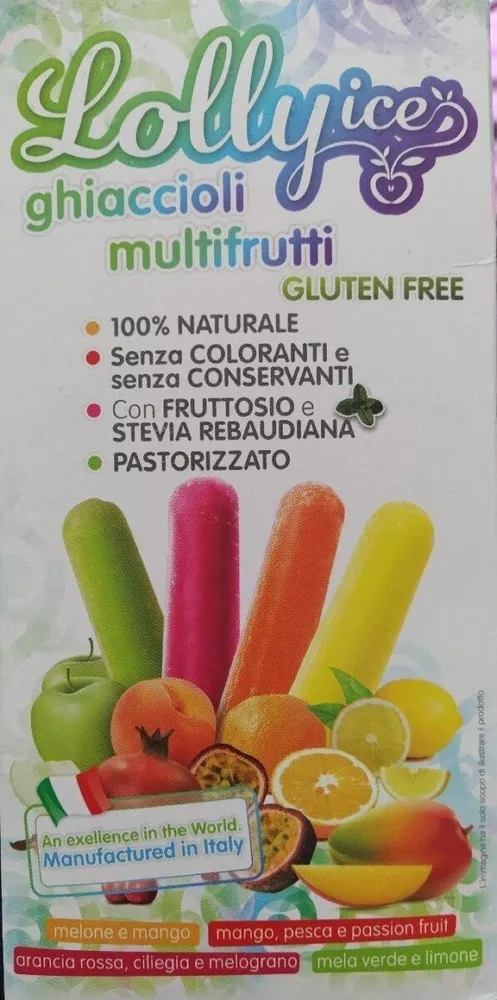 ghiaccioli multifrutti