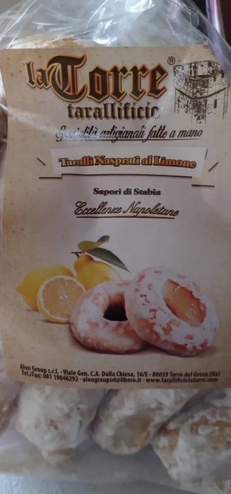Taralli Nastrati al Limone