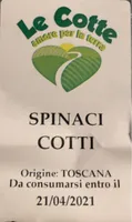Spinaci cotti