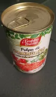 Tomates pelées en morceaux