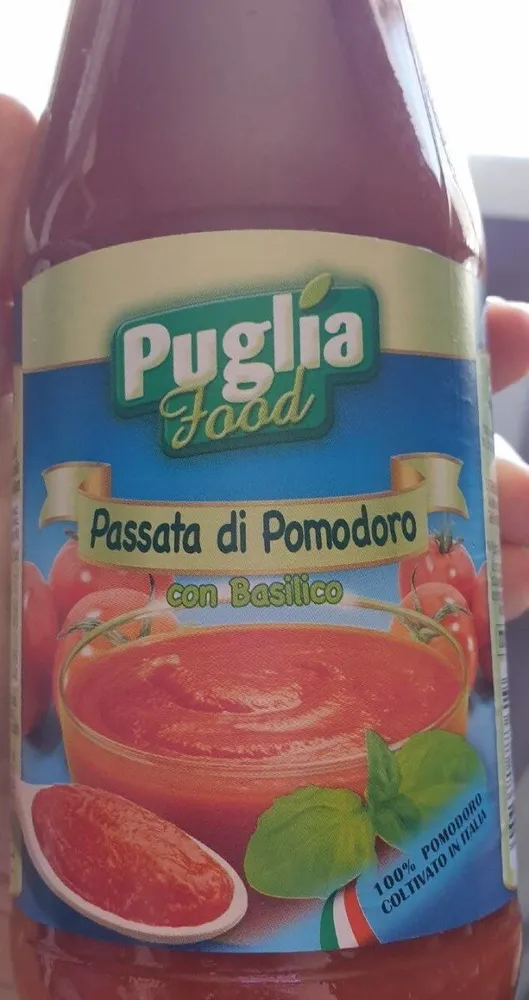 Purée de tomates basilic