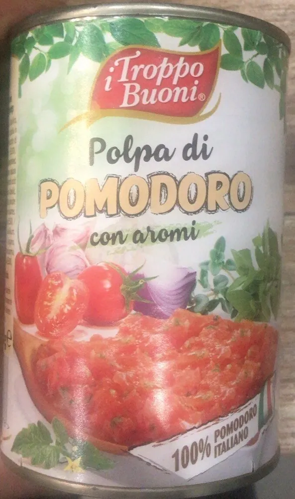 Polpa di pomodoro con aromi