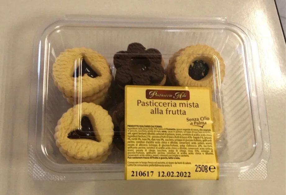 Pasticceria mista alla frutta