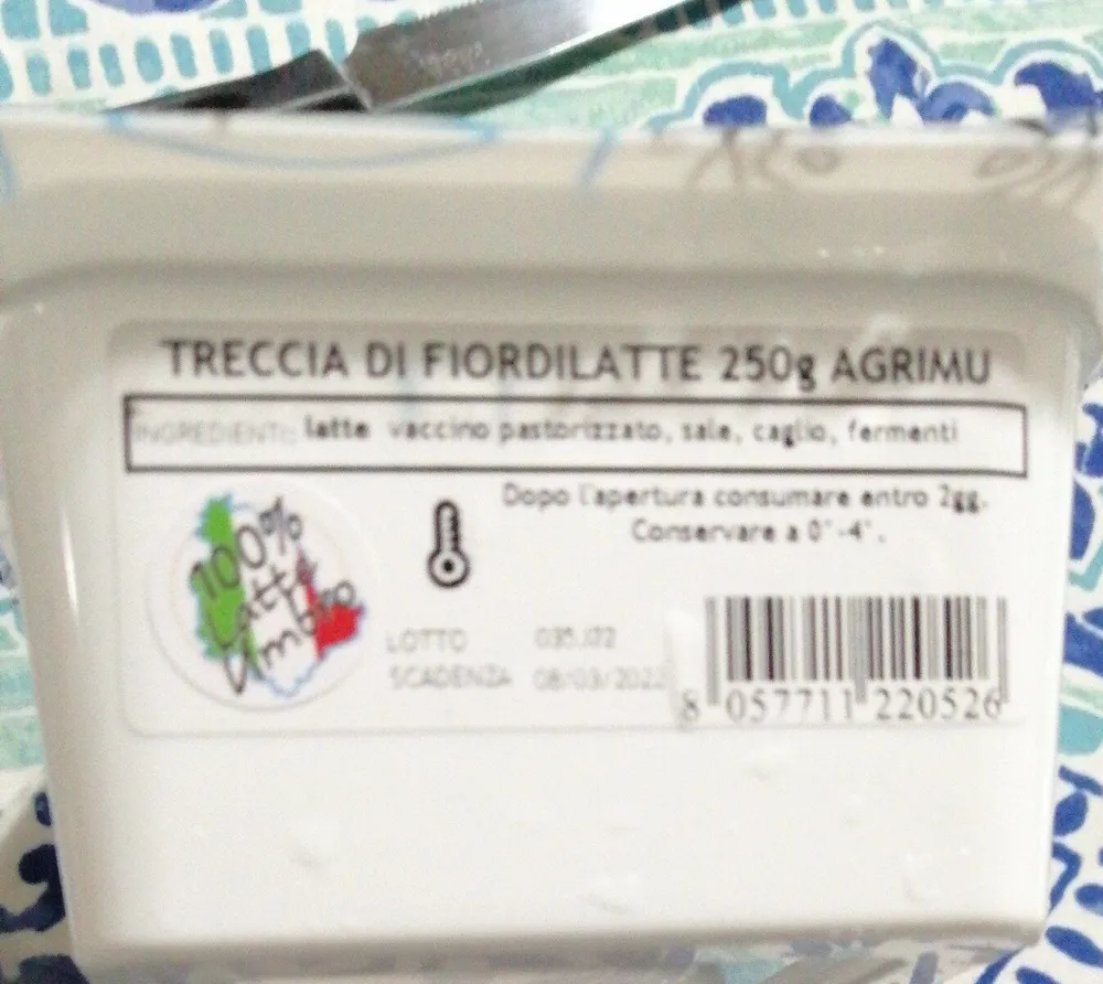 Treccia di fiordilatte