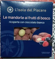 Le mandorle ai frutti di bosco