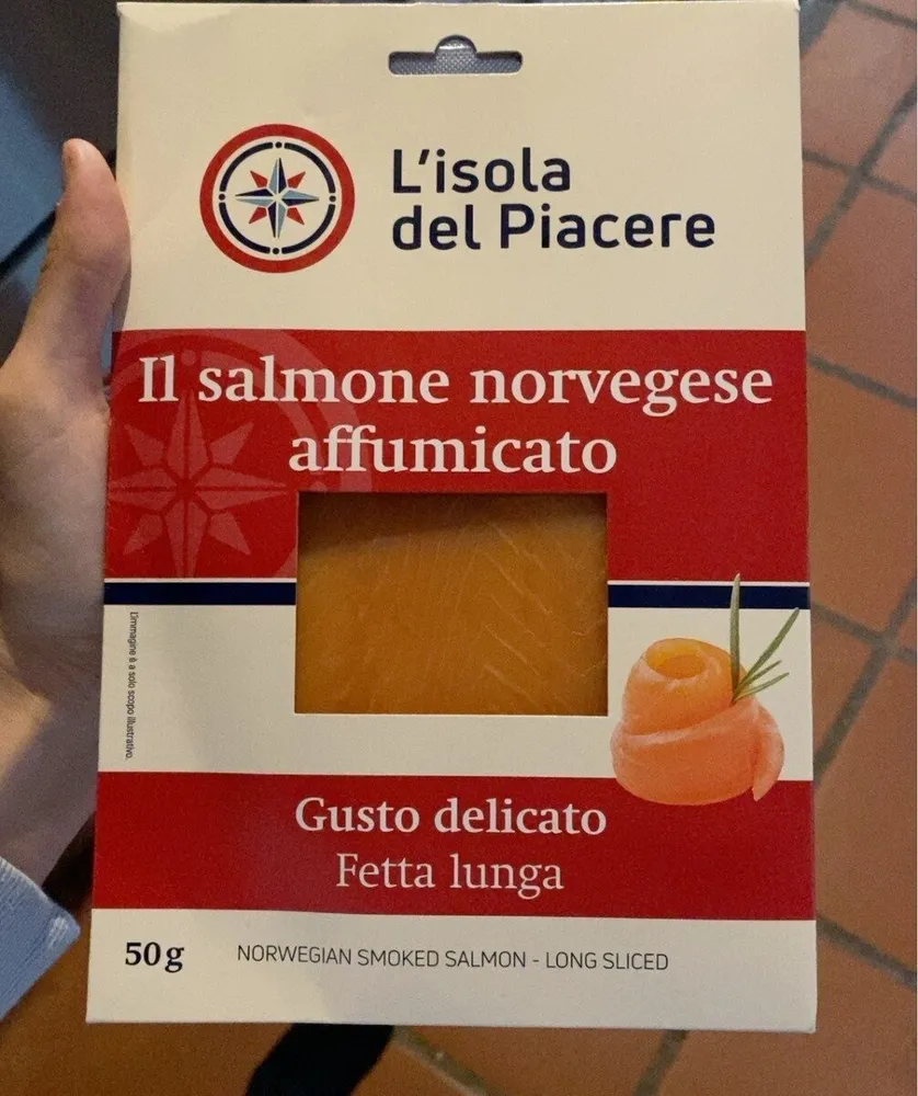 Salmone norvegese affumicato