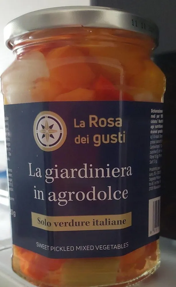 Giardiniera in agrodolce