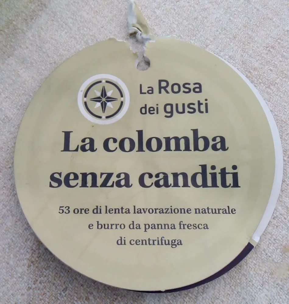 La colomba senza canditi