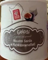 Gelato alla ricotta sarda e fichi caramellati