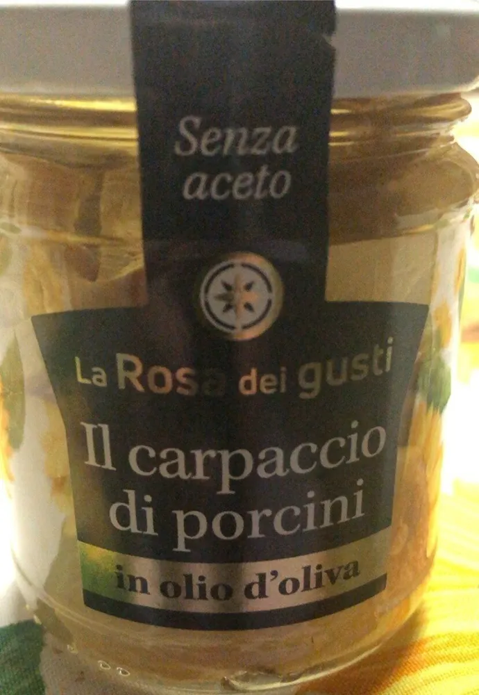 Il carpaccio di porcini