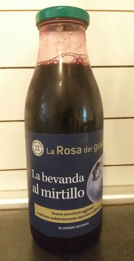 La bevanda al mirtillo