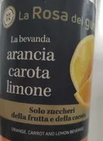 La bevanda arancia carota limone