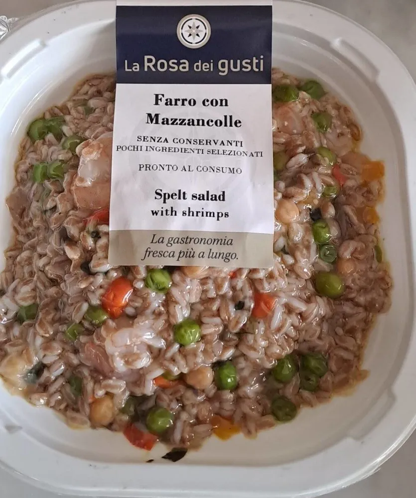 Farro con Mazzancolle