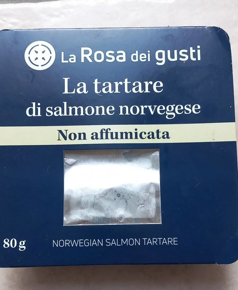 La tartare di di salmone