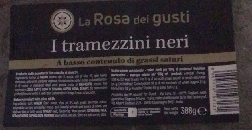 I tramezzini neri