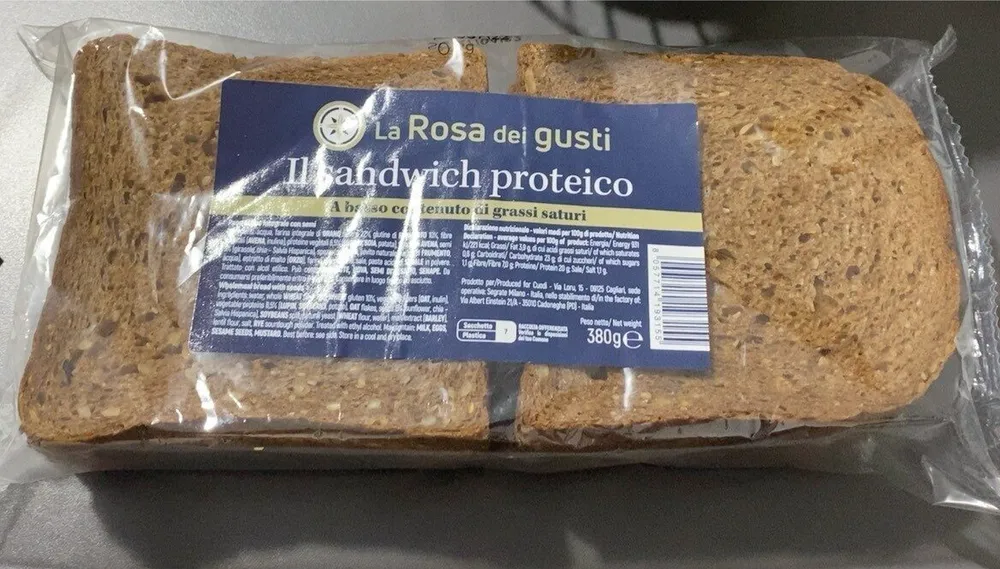 Sandwich proteico
