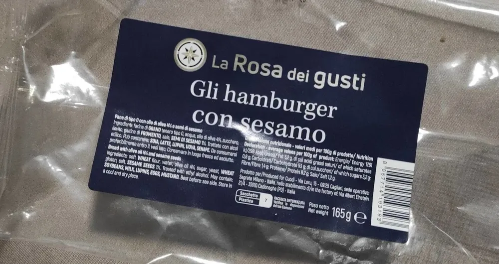 Gli hamburger con sesamo