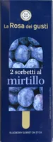 Sorbetto al mirtillo