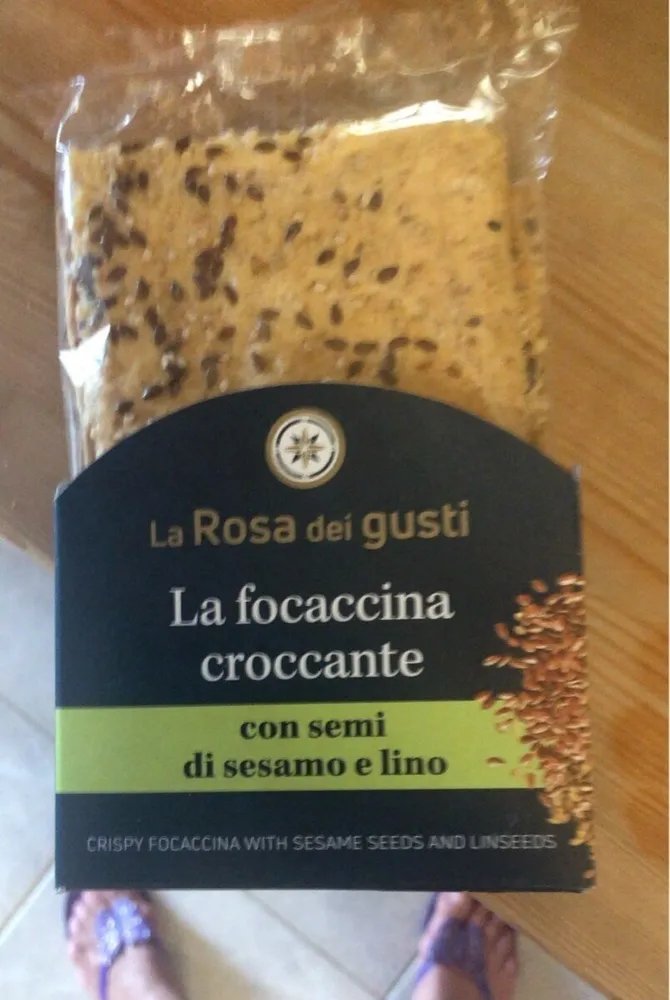 La focaccina croccante