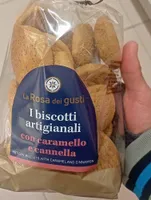 I biscotti artigianali con caramello e cannella