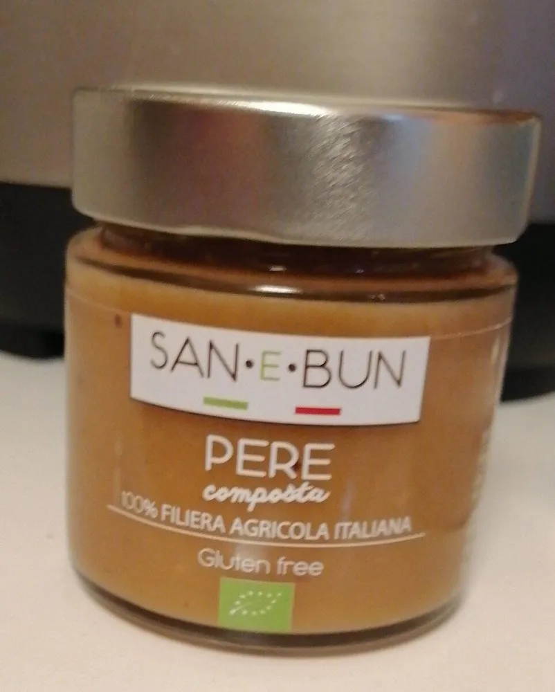 San e Bun Composta di pere