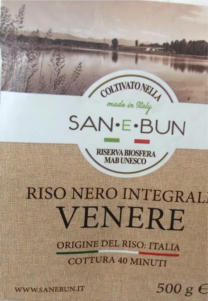 Riso nero integrale venere