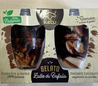 Gelato di Fiordilatte di Bufala al cioccolato