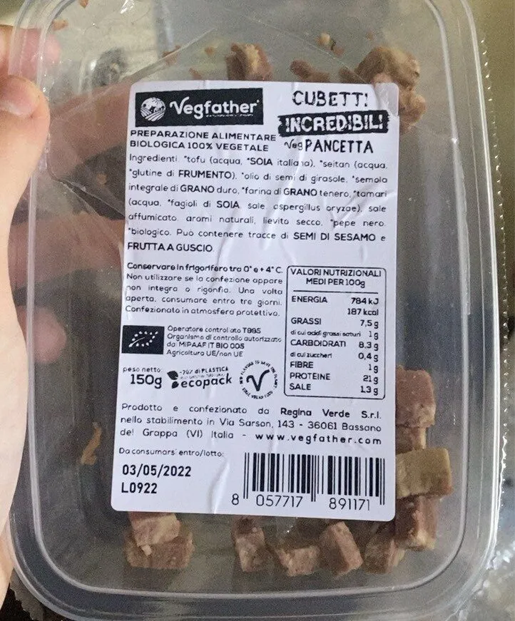 Cubetti incredibili VegPancetta