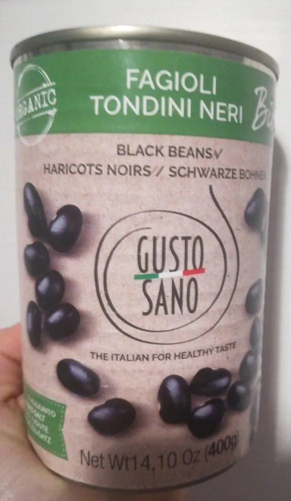 Faglioli neri Gusto Sano