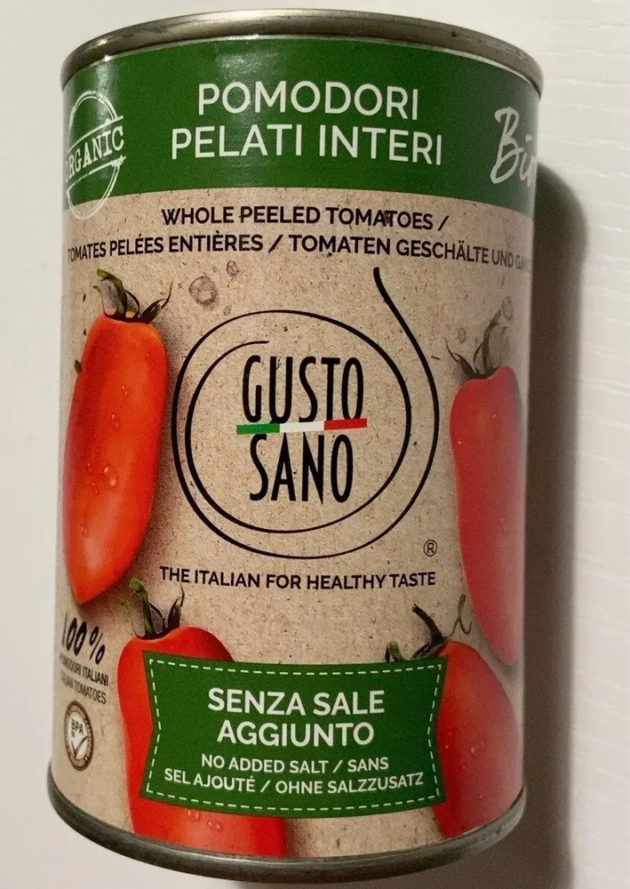 Pomodori Pelati Interi Bio