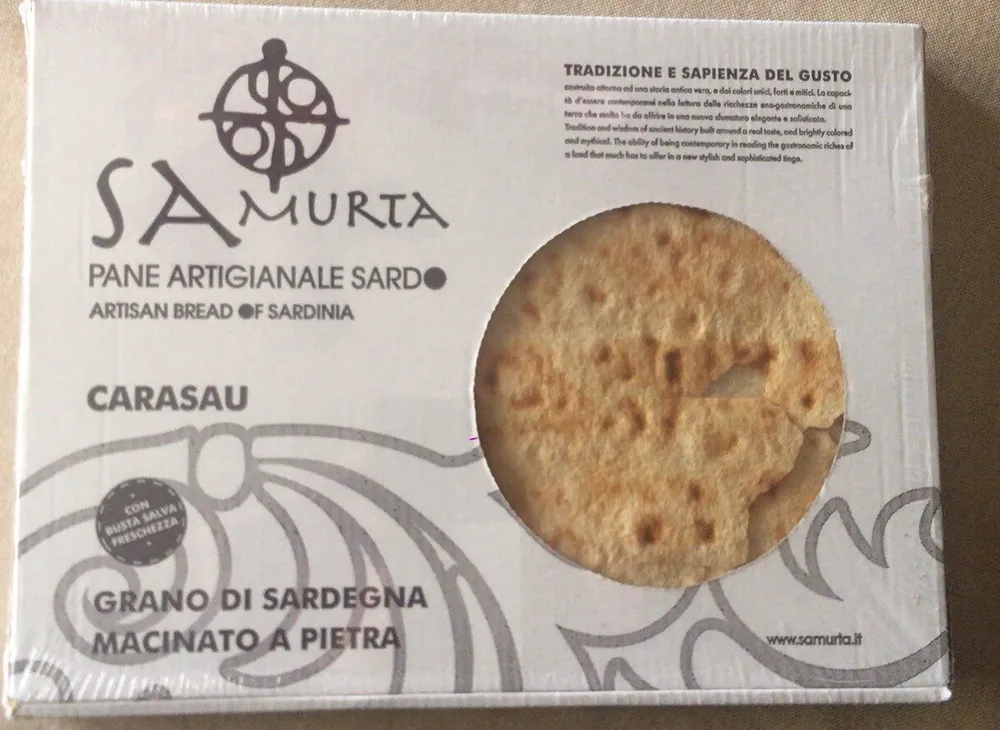Pane artigianale sardo carasau