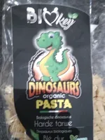Dinosaurs organic pasta pâtes blé dur