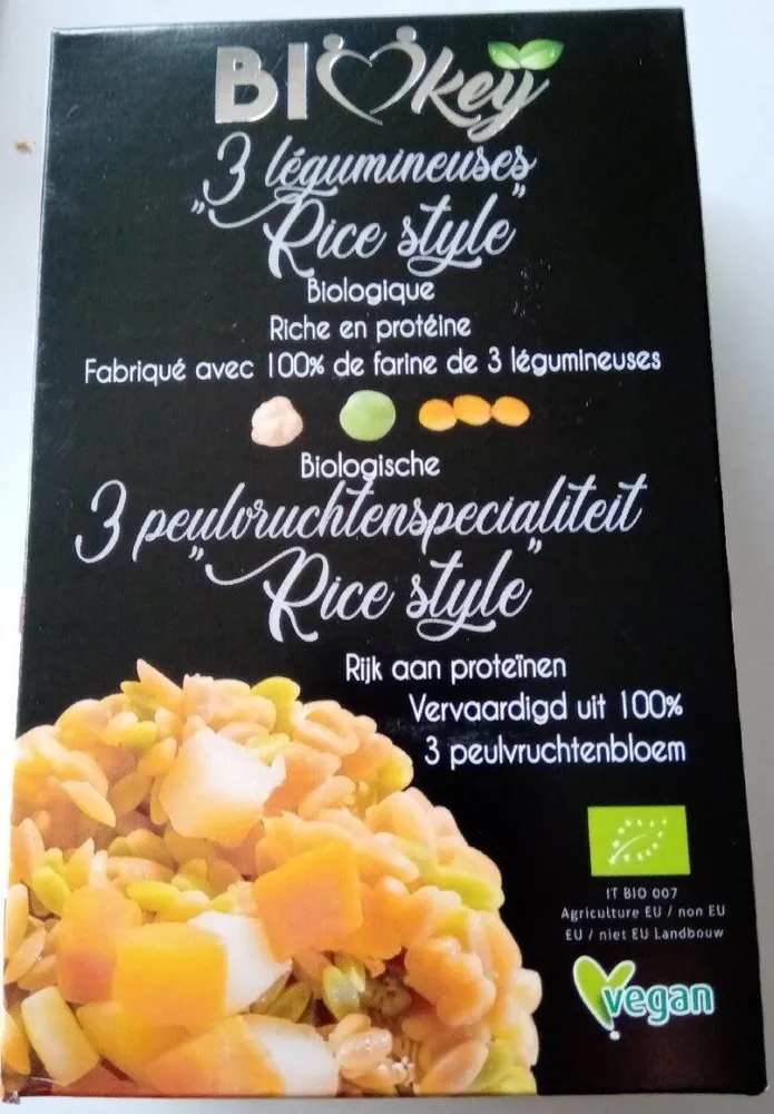 3 peulvruchten specialiteit 'Rice style'