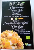 3 peulvruchten specialiteit 'Rice style'