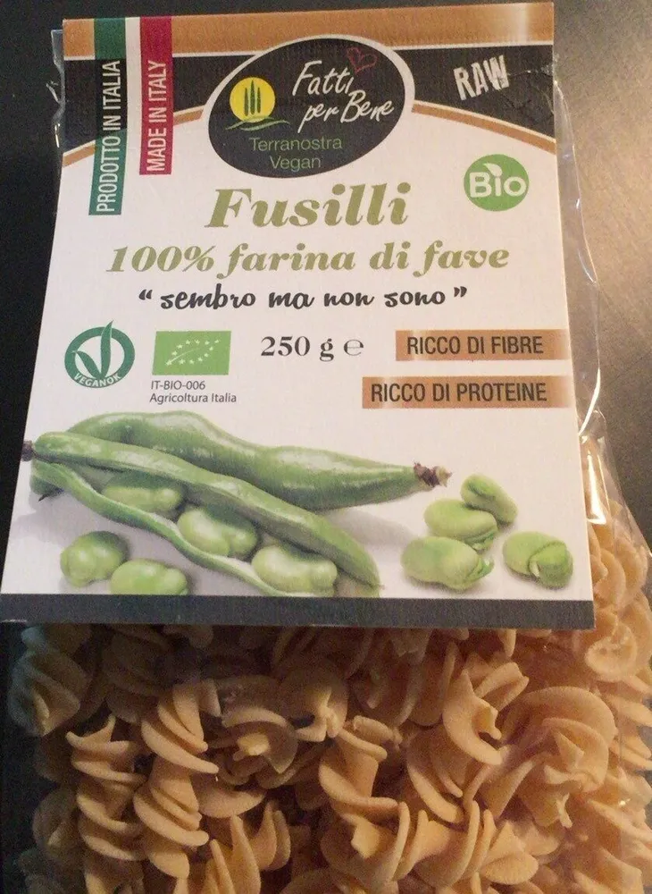 Fusilli 100% farina fave