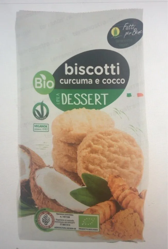 biscotti curcuma e cocco bio