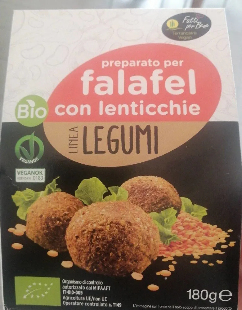 Falafel con lenticchie