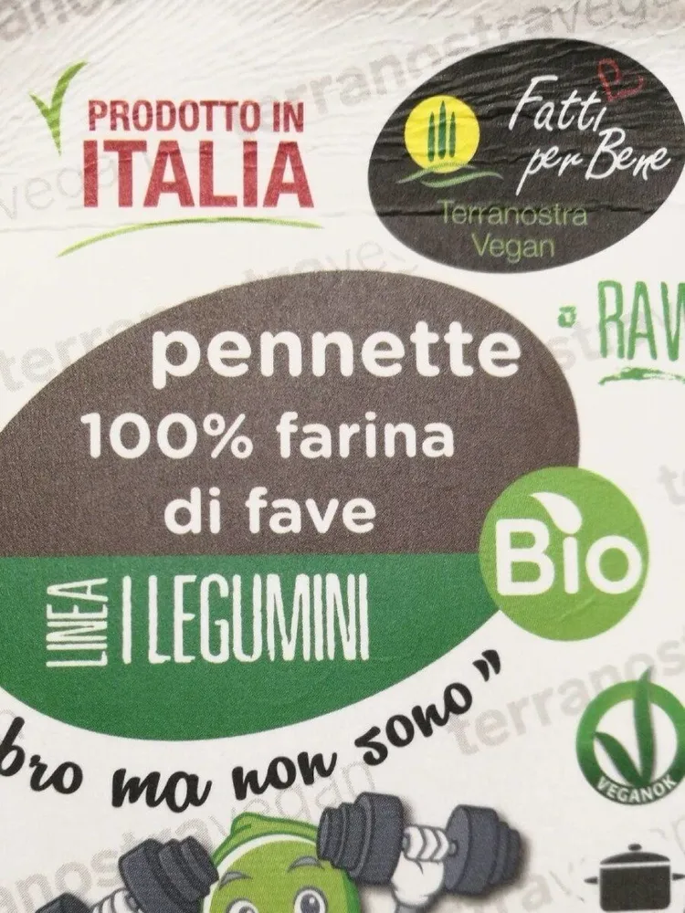 Pennette 100% farina di fave