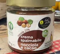 Crema spalmabile nocciola e cacao