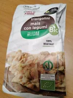Triangolini di mais con legumi