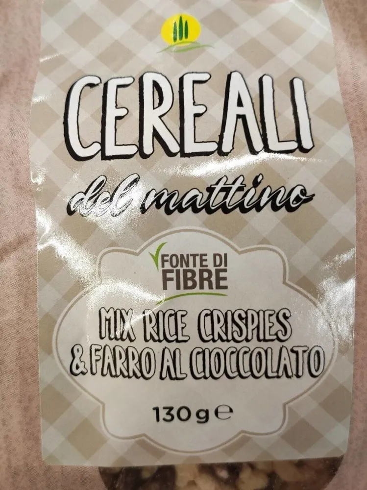 Mix Rice crispies e farro al cioccolato