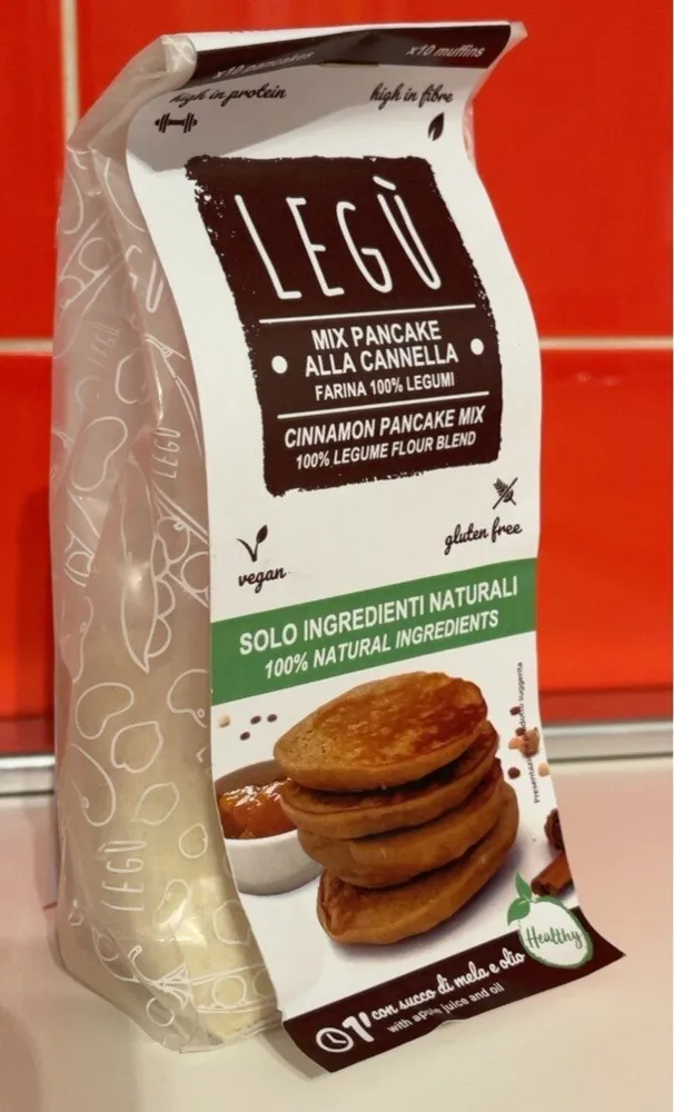 Mix Pancake alla Cannella - Farina 100% Legumi