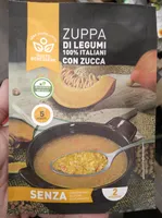 Zuppa di legumi con zucca