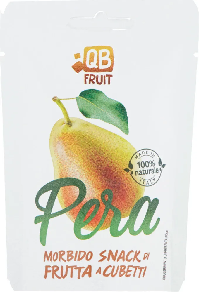 Fruit pera morbido snack di frutta a cubetti