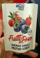 Frutti di bosco - morbido snack di frutta a cubetti