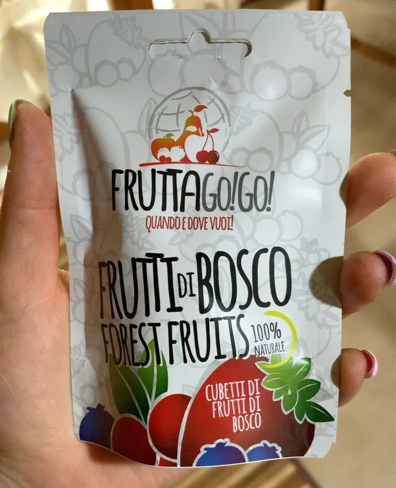 Cubetti di frutti di bosco