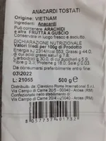 Anacardi tostati